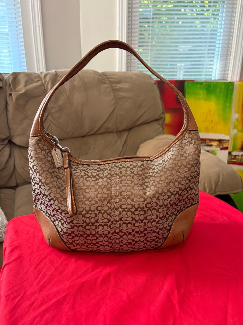Coach VINTAGE ERGO CANVUS BAG J2K-6617